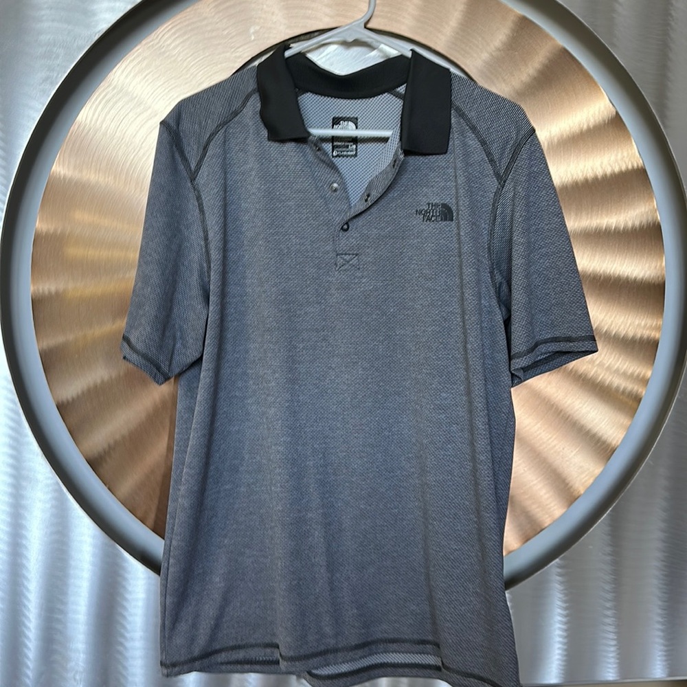 North face flashdry polo shirt